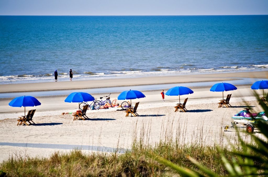 Hilton Head Island real estate investment would include access any time you want to 12 miles of pristine beaches. 